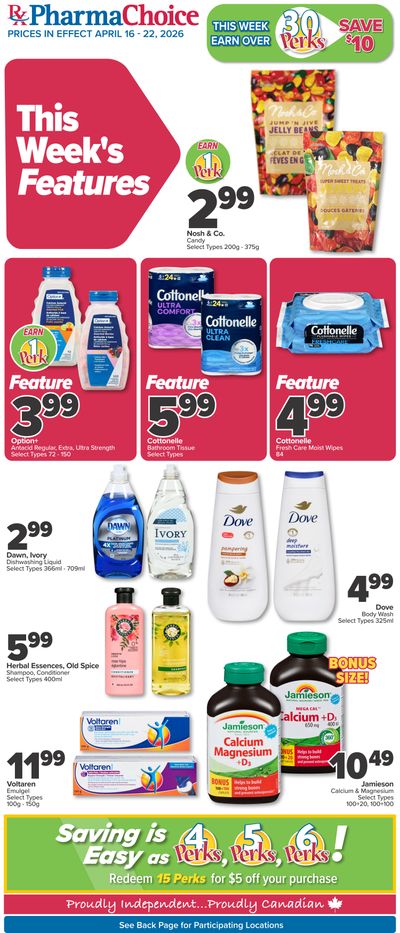 PharmaChoice (BC, AB, SK & MB) Flyer April 16 to 22