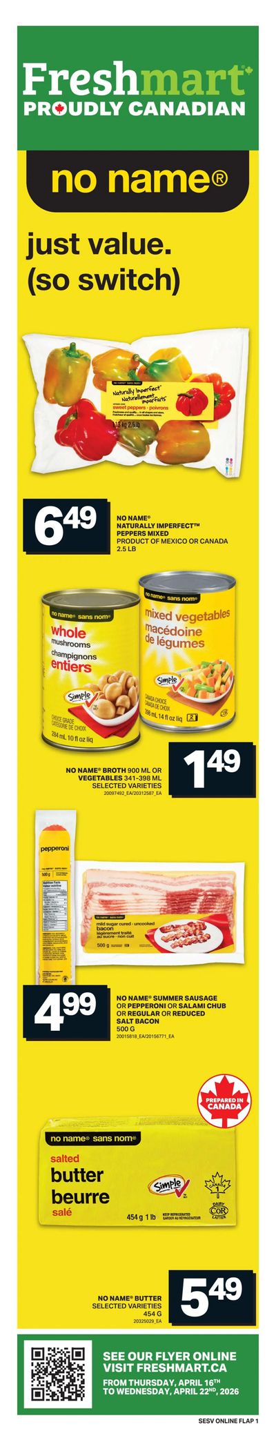 Freshmart (West) Flyer April 16 to 22
