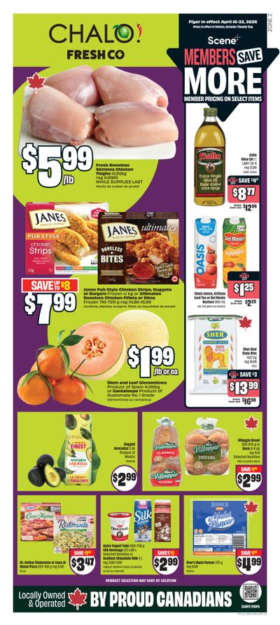 Chalo! FreshCo (ON) Flyer April 16 to 22