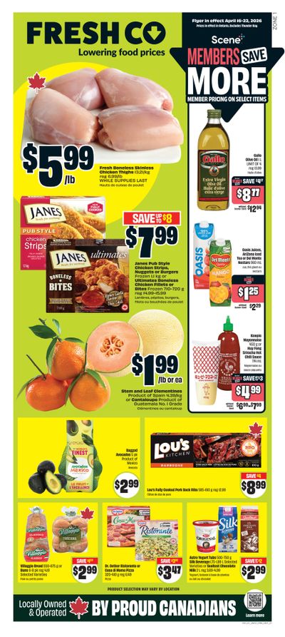FreshCo (ON) Flyer April 16 to 22
