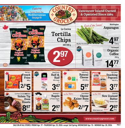 Country Grocer Flyer April 17 to 23