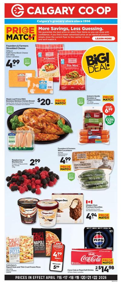 Calgary Co-op Flyer April 16 to 22