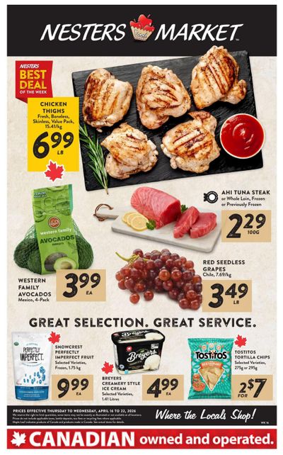 Nesters Market Flyer April 16 to 22