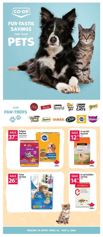 Co-op (West) Fur-tastic Flyer April 16 to 22
