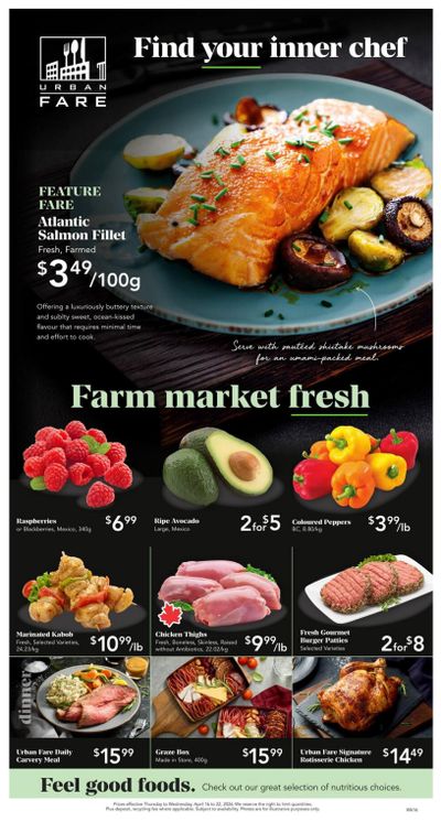 Urban Fare Flyer April 16 to 22
