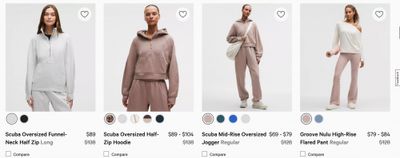 Lululemon Canada We Made Too Much Sale: Save up to 40% off + FREE Shipping