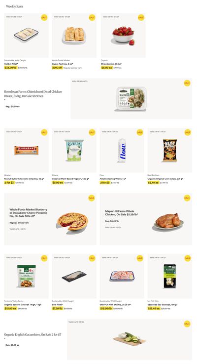 Whole Foods Market (West) Flyer April 15 to 21
