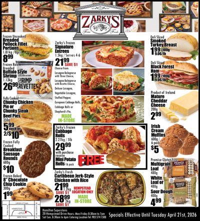 Zarky's Flyer April 15 to 21
