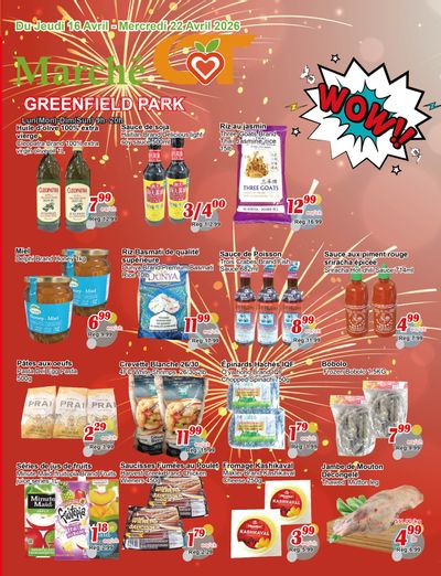 Marche C&T (Greenfield Park) Flyer April 16 to 22