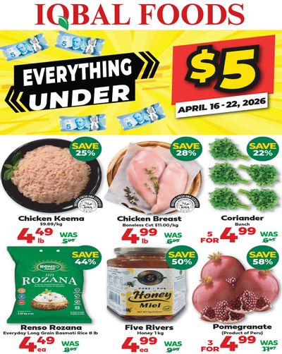 Iqbal Foods Flyer April 16 to 22