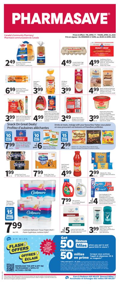 Pharmasave (NB) Flyer April 17 to 23