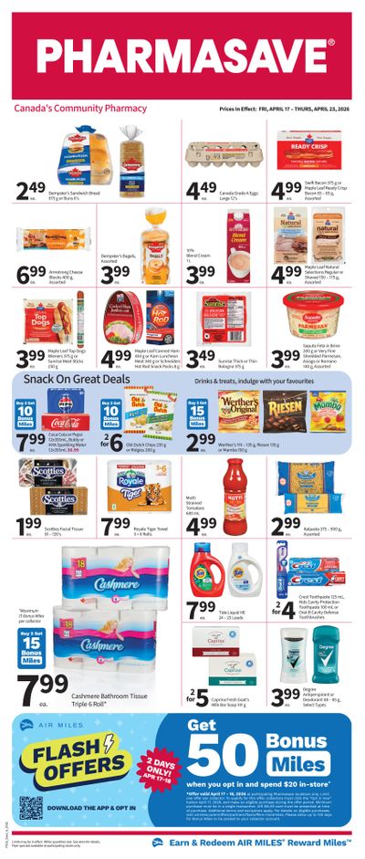 Pharmasave (Atlantic) Flyer April 17 to 23