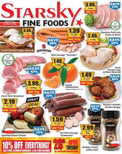 Starsky Foods Flyer April 16 to 22