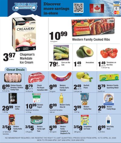 Bulkley Valley Wholesale Flyer April 16 to 22