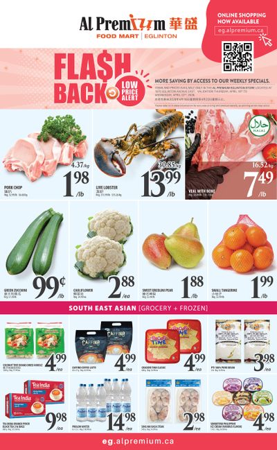 Al Premium Food Mart (Eglinton Ave.) Flyer April 16 to 22