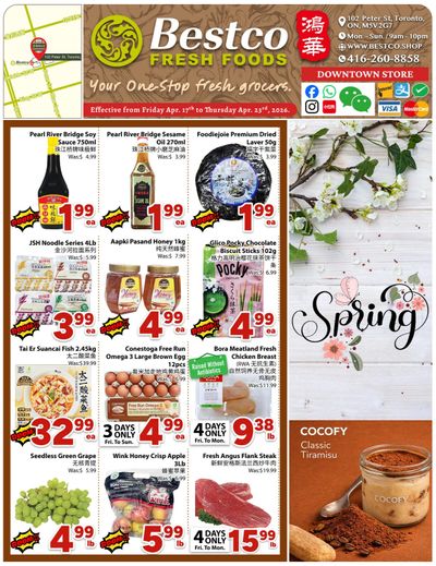 BestCo Food Mart (Downtown Toronto) Flyer April 17 to 23