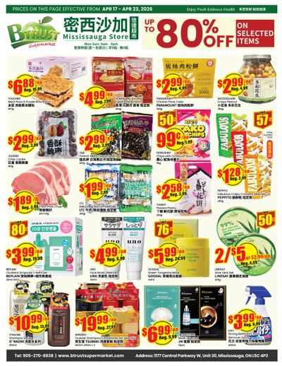 Btrust Supermarket (Mississauga) Flyer April 17 to 23