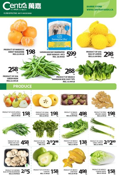 Centra Foods (Barrie) Flyer April 17 to 23