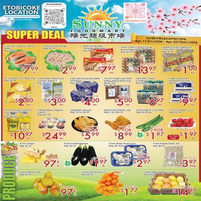 Sunny Foodmart (Etobicoke) Flyer April 17 to 23