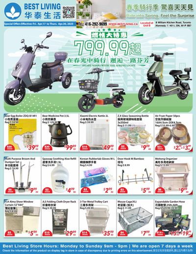Best Living Flyer April 17 to 30