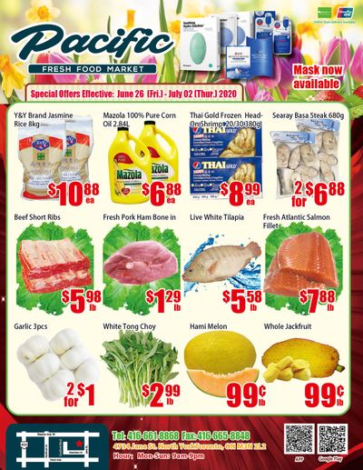 Pacific Fresh Food Market (North York) Flyer June 26 to July 2