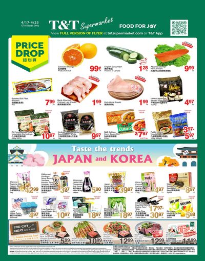 T&T Supermarket (GTA) Flyer April 17 to 23