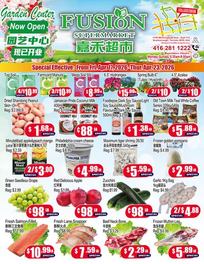 Fusion Supermarket (Scarborough) Flyer April 17 to 23