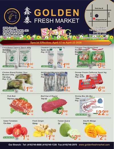 Golden Fresh Market Flyer April 17 to 23