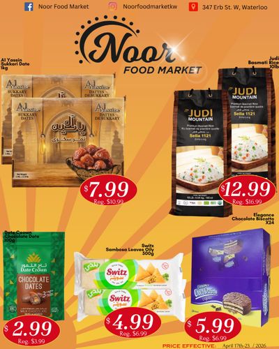 Noor Food Market Flyer April 17 to 23