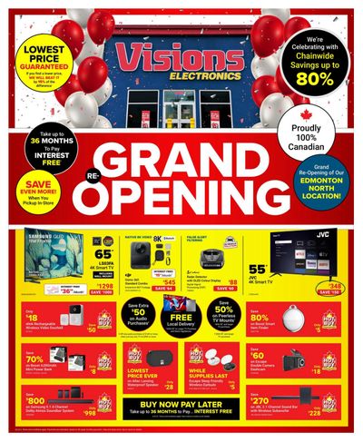 Visions Electronics Flyer April 17 to 23