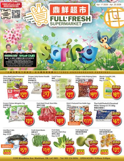 Full Fresh Supermarket Flyer April 17 to 23