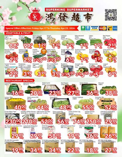 Superking Supermarket (North York) Flyer April 17 to 23