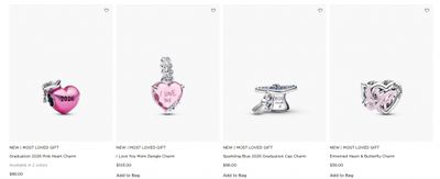 Pandora Canada Deals: Buy 2 Charms, Get 15% Off Charms Bracelets​ + Last Chance Sale 30% to 50% Off Select Styles
