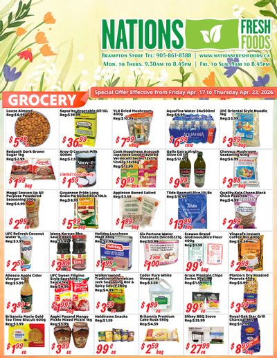 Nations Fresh Foods (Brampton) Flyer April 17 to 23