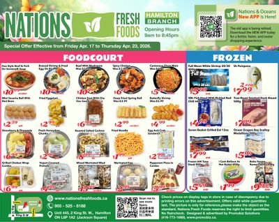 Nations Fresh Foods (Hamilton) Flyer April 17 to 23