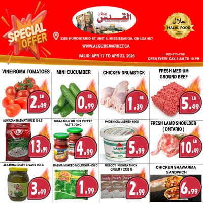 Al-Quds Supermarket Flyer April 17 to 23
