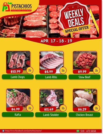 Pistachios Supermarket Flyer April 17 to 22