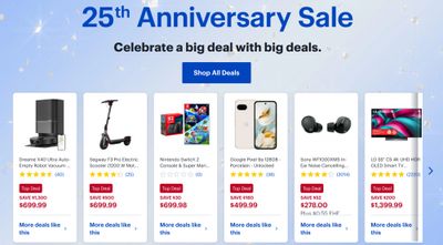 Best Buy Canada 25th Anniversary Sale: Save up to $1,000 on Major Appliances, up to 40% on Wearable Tech, and More