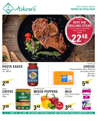 Askews Foods Flyer April 19 to 25