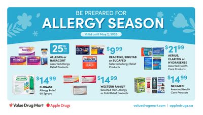 Value Drug Mart Flyer April 19 to May 2