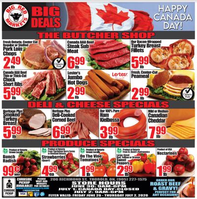Big Red Markets Flyer June 26 to July 2