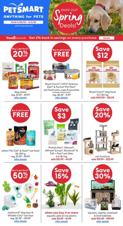 PetSmart Flyer April 20 to May 3