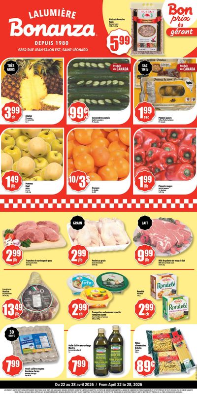 Bonanza Flyer April 22 to 28