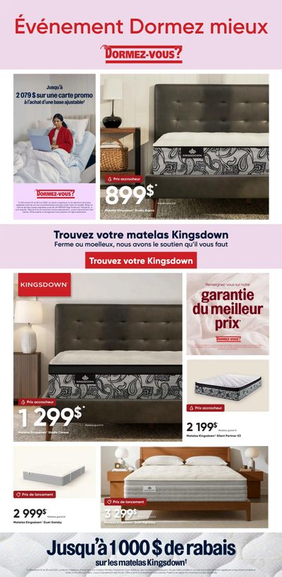 Dormez-vous Flyer April 21 to 28