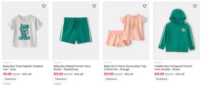 Carter’s OshKosh B’gosh Canada: 25% off Little Planet + 10% off When You Spend $50 + Clearance up to 50% off