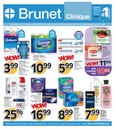 Brunet Clinique Flyer April 23 to May 6