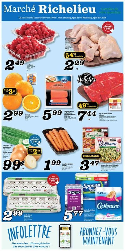Marche Richelieu Flyer April 23 to 29
