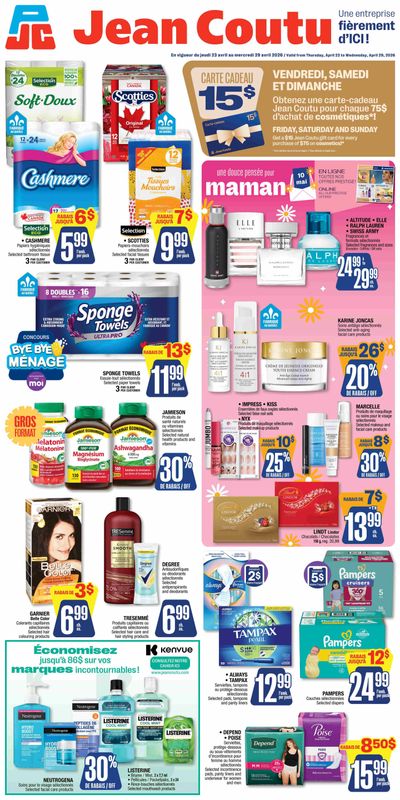 Jean Coutu Flyer April 23 to 29