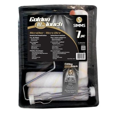 SIMMS Golden Touch 7-Pack 9.5 Standard Microfiber Paint Roller Cover On Sale for $9.99 (Save $10.00) at Lowe's Canada