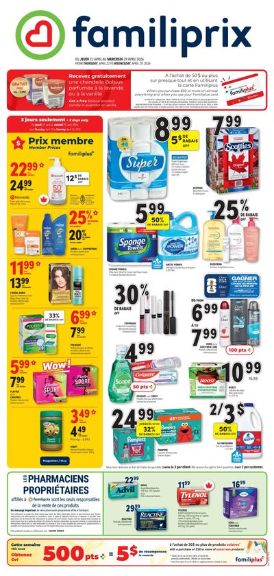 Familiprix Flyer April 23 to 29
